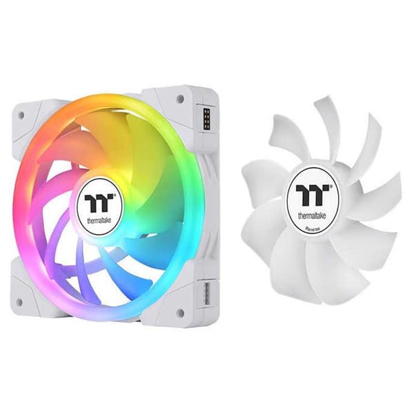 Thermaltake Premium Udgave Swafan Ex14 Argb Tt 140 Mm Ventilator 3 Enheder Transparent