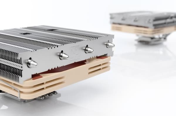 Noctua NH-L12S tietokoneen jäähdytyskomponentti Prosessorijäähdytin 12 cm Beige, Nikkeli