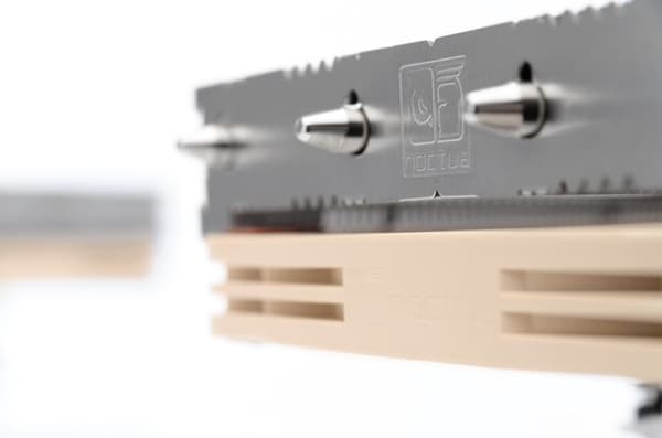 Noctua NH-L12S tietokoneen jäähdytyskomponentti Prosessorijäähdytin 12 cm Beige, Nikkeli