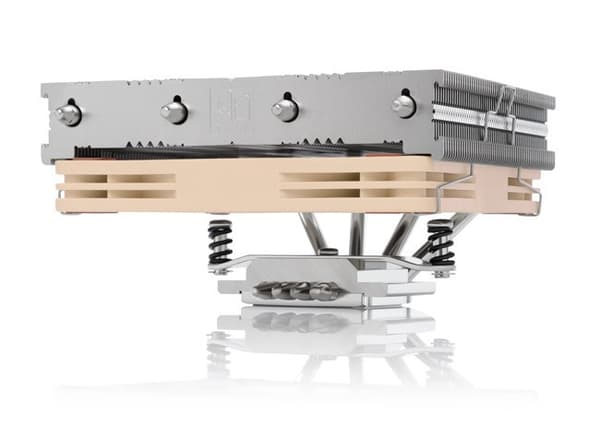 Noctua NH-L12S tietokoneen jäähdytyskomponentti Prosessorijäähdytin 12 cm Beige, Nikkeli