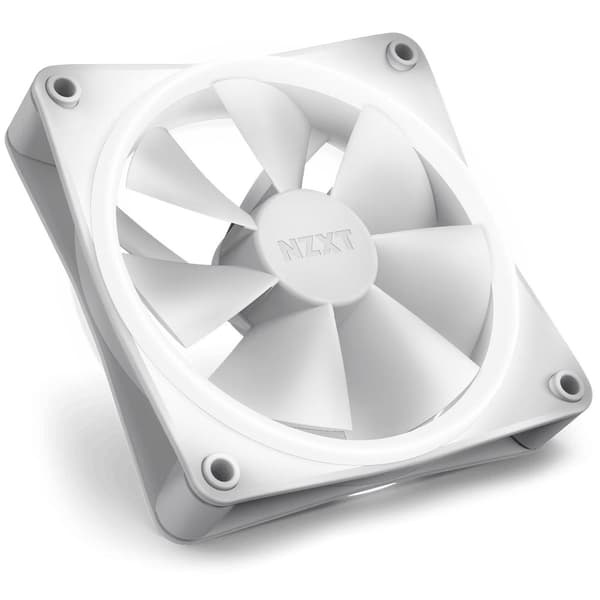 Triple Fan Pack NZXT F120 RGB Duo White + RGB Controller
