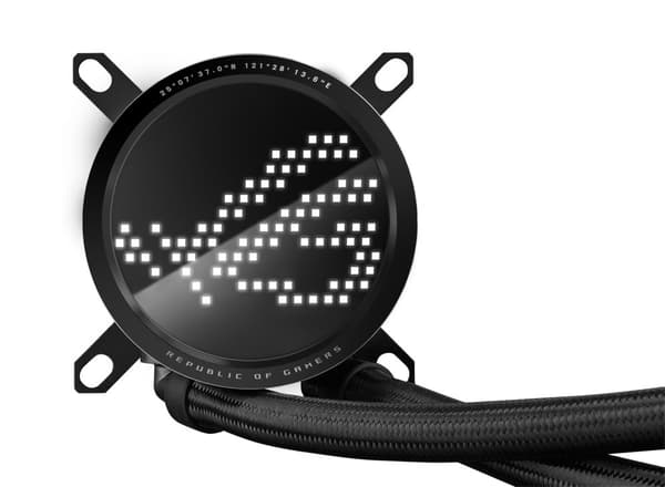 ASUS ROG Ryuo III 240 ARGB Prosessori Nestejäähdytyssarja 12 cm Musta