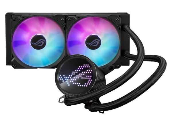 ASUS ROG Ryuo III 240 ARGB Processor Vätskekylningssats 12 cm Svart Svart