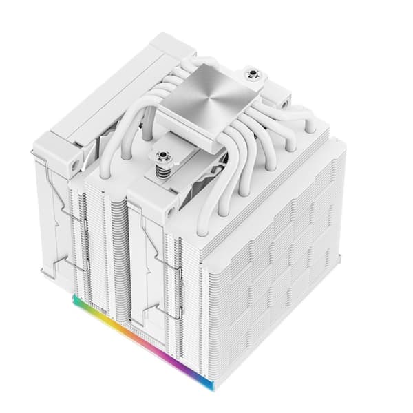 DeepCool AK620 Digital WH Prosessori Ilmanjäähdytin 12 cm Valkoinen 1 kpl