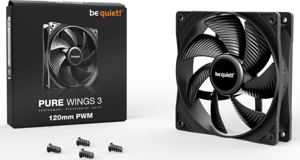 Wentylator VÆR STILLE! PURE WINGS 3 120mm PWM