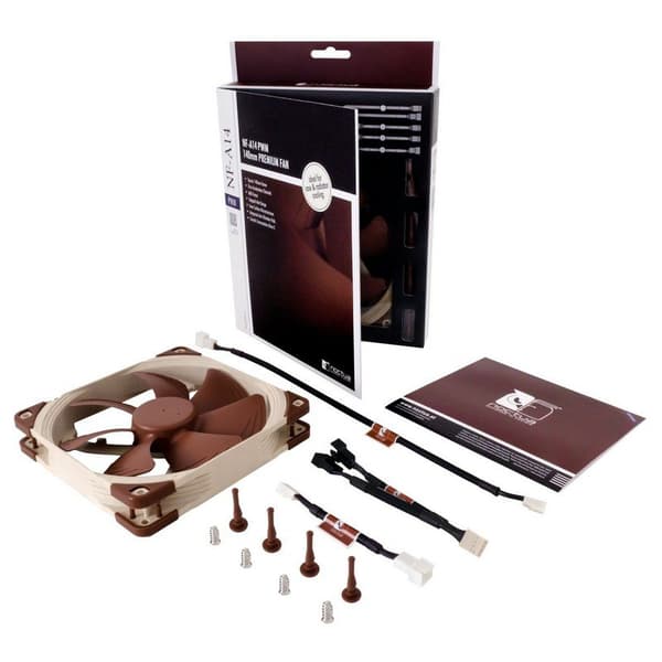 Noctua Tuuletin Nf-f12 Pwm 140 Ruskea