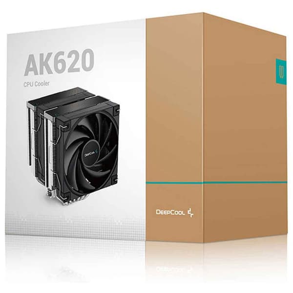 Deepcool Ventilator Ak620 120 Mm Sort