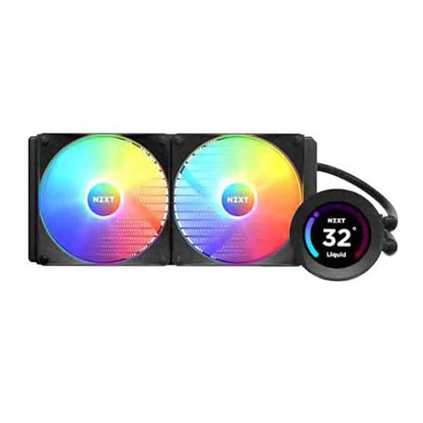Nzxt Nestejäähdytys Kraken Elite 240 2x120 Rgb Display Lcd Plus Kirkas