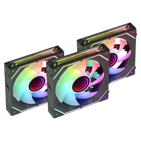 Mars Gaming Fläkt Mf-linkfinity 12 Cm 3 Enheter Guld