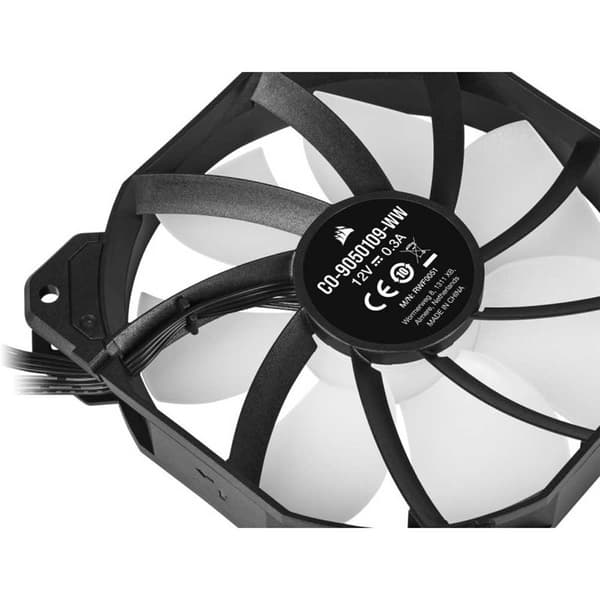 Corsair Fläkt Sp120 Rgb Elite 12x12 Mm 3 Enheter Svart