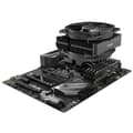 Miniatyrbillede 3 af 6: Be Quiet Heatsink-processor Dark Rock Tf2 Am3(+)/am4 Sort