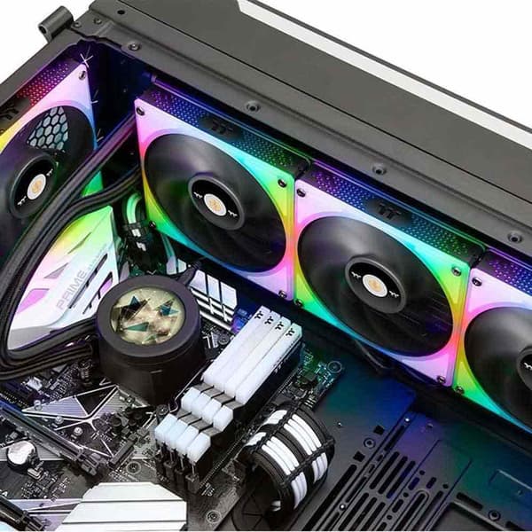 Thermaltake Væskekøling Kit Toughliquid Ultra 420 Rgb Cpu Liquid Aio Flerfarvet