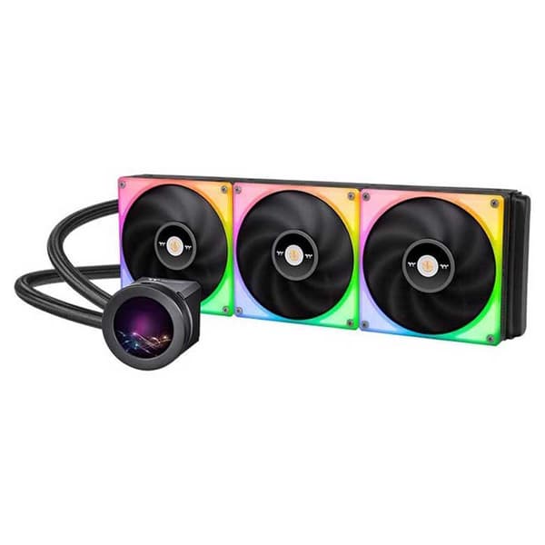 Thermaltake Væskekøling Kit Toughliquid Ultra 420 Rgb Cpu Liquid Aio Flerfarvet Sort