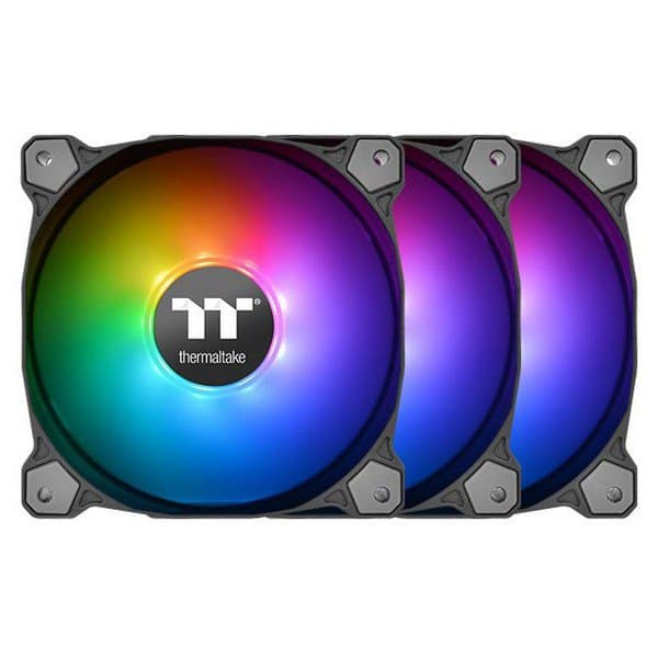 Thermaltake Pure 12 Argb Tt 3 Yksiköitä Tuuletin Musta musta