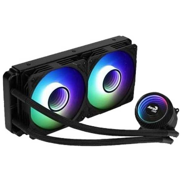 Aerocool Flydende Køle Køleplade Mirage L240 Rgb Sort