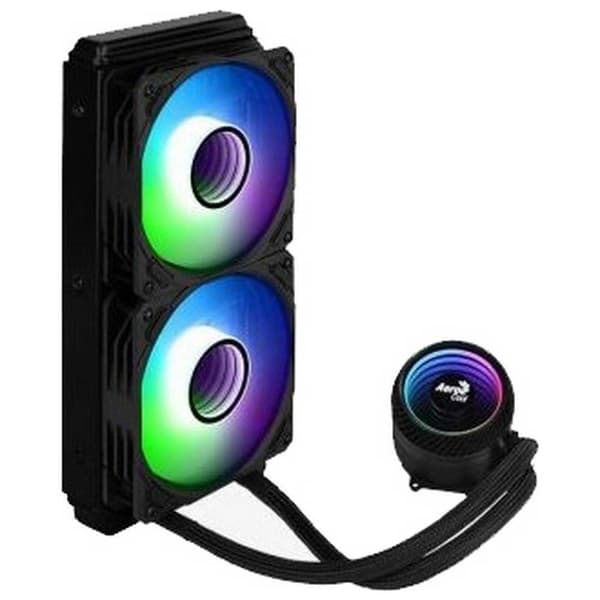 Aerocool Flydende Køle Køleplade Mirage L240 Rgb Sort