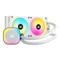Miniatyrbild 1 av 6: Komplett vattenkylning - CORSAIR - iCUE LINK H100i RGB White AIO - CPU-kylning - 240 mm