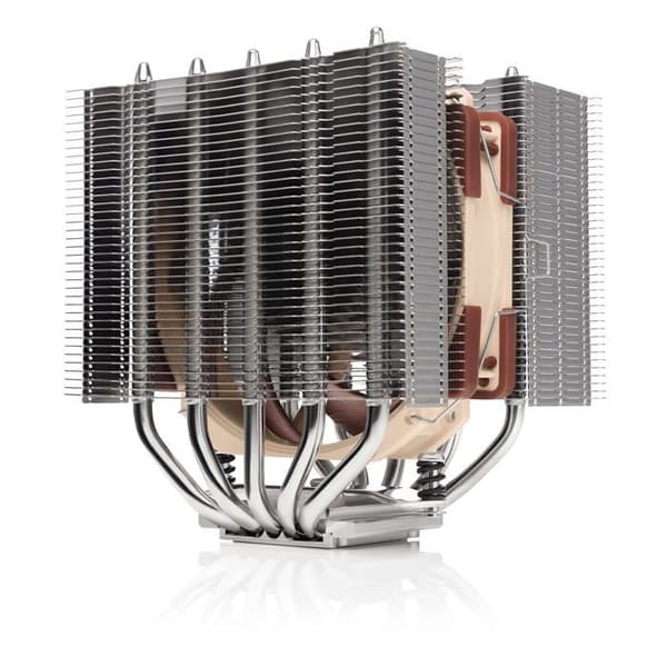 Noctua NH-D12L CPU-kylare - 12 Gjuten aluminium, Beige, Brun