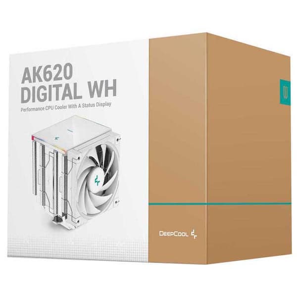 Deepcool Cpu Blæser Ak620 Digital Transparent