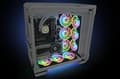 Miniatyrbillede 5 af 6: Fan Thermaltake Swafan EX14 ARGB (3-Fan-Pack) Sort detail (CL-F168-PL14SW-A)