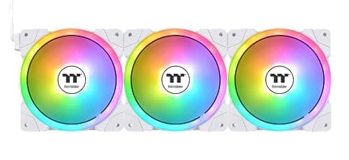 Fläkt Thermaltake Swafan EX14 ARGB (3-Fan-Pack) Vit detaljhandel (CL-F170-PL14SW-A)