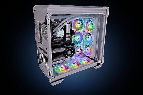 Fläkt Thermaltake Swafan EX14 ARGB (3-Fan-Pack) Vit detaljhandel (CL-F170-PL14SW-A)