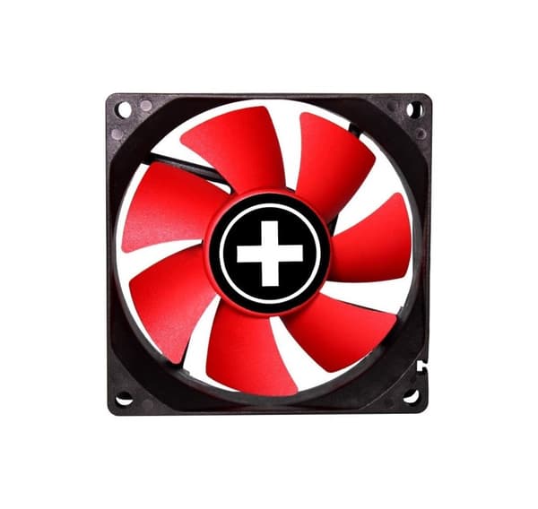 Case ventilator Xilence Performance 80MM, XILENCE Sort, Rød