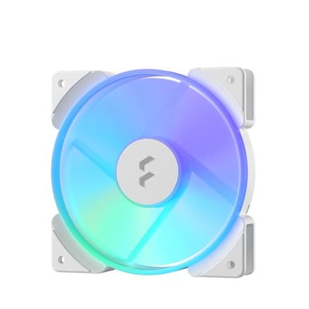 Wentylator Prisma AL-12 ARGB 120mm pojedyncze opakowanie PWM White Hvit