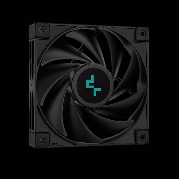 Deepcool Cpu Blæser Ak400 Zero Dark Søvfarvet