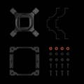 Miniatyrbillede 9 af 10: Deepcool Cpu Blæser Ak400 Zero Dark Søvfarvet
