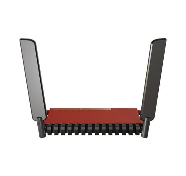 Trådløs router MIKROTIK Trådløs router (Wi-Fi 6, IEEE 802.11ax, USB 3.0, 8x10/100/1000M, 1xSPF, Antal antenner 2)