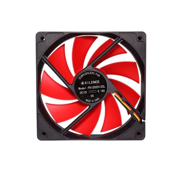 Höljefläkt 120MM REDWING BIG4PIN/12V XF039 KILENCE