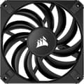 Miniatyrbild 1 av 5: CORSAIR AF SLIM Series AF120 SLIM PWM fläkt - 120 mm - Hydrodynamiskt lager - Svart