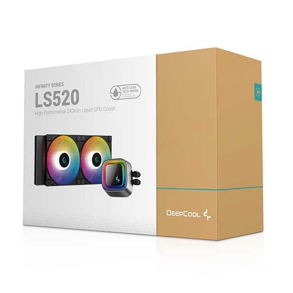 Deepcool Væskekøling Ls520s Zero Dark