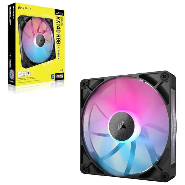 Corsair Fläkt Rx Rgb Series Icue Link Rx140 Co-9051019-ww