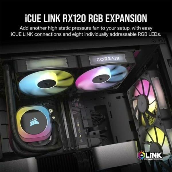 Corsair Fläkt Rx Rgb Series Icue Link Rx120 Co-9051017-ww