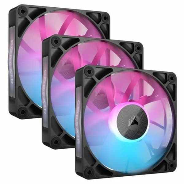 Corsair Ventilator Rx Rgb Series Icue Link Rx120 Co-9051018-ww 3 Enheder Sort