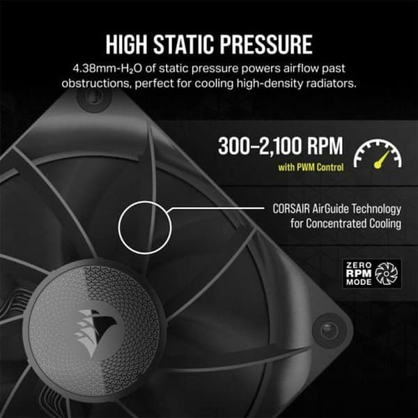 Corsair Tuuletin Rx Series Icue Link Rx120 Co-9051009-ww