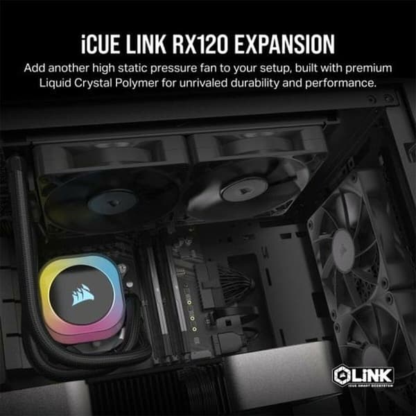 Corsair Tuuletin Rx Series Icue Link Rx120 Co-9051009-ww