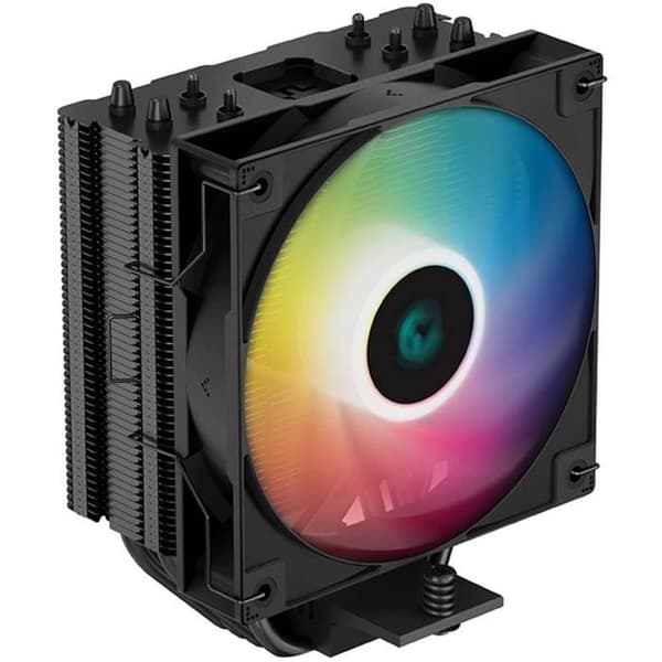 DEEPCOOL Gammaxx AG400 ARGB (svart) - A-RGB CPU-kylare - 1x120mm
