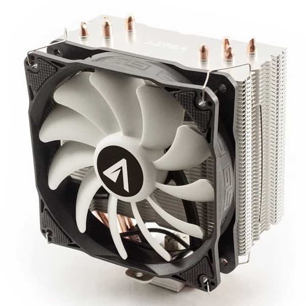 Abysm Gaming Cpu Blæser Air Snow Iv Hvid Sort, Hvid