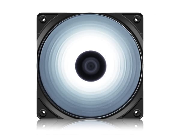Deepcool | CaseFan | RF 120 W | I | Case ventilator Sort, Gennemsigtig