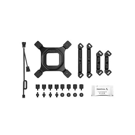 Deepcool | CPU køler | AG620 BK ARGB | Sort | Intel, AMD