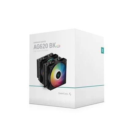 Deepcool | CPU køler | AG620 BK ARGB | Sort | Intel, AMD