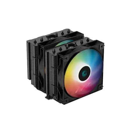 Deepcool | CPU køler | AG620 BK ARGB | Sort | Intel, AMD Sort, Hvid