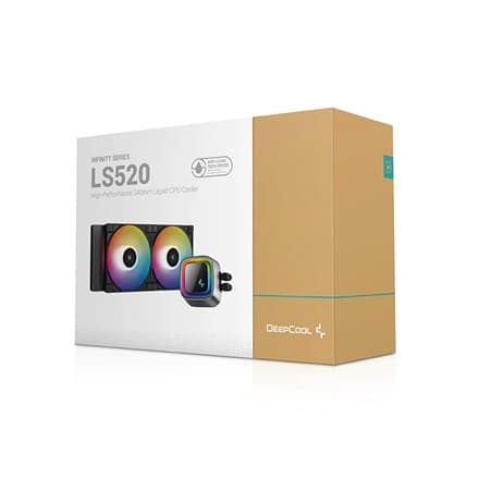 Deepcool | LS520 A-RGB | CPU flydende køler | Sort | Intel, AMD
