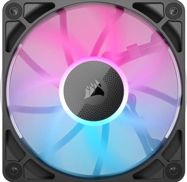 Corsair iCUE LINK RX120 RGB datorfodral fläkt 12 cm Svart 1 st (CO-9051017-WW)