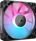Miniatyrbild 1 av 4: Corsair iCUE LINK RX120 RGB datorfodral fläkt 12 cm Svart 1 st (CO-9051017-WW)