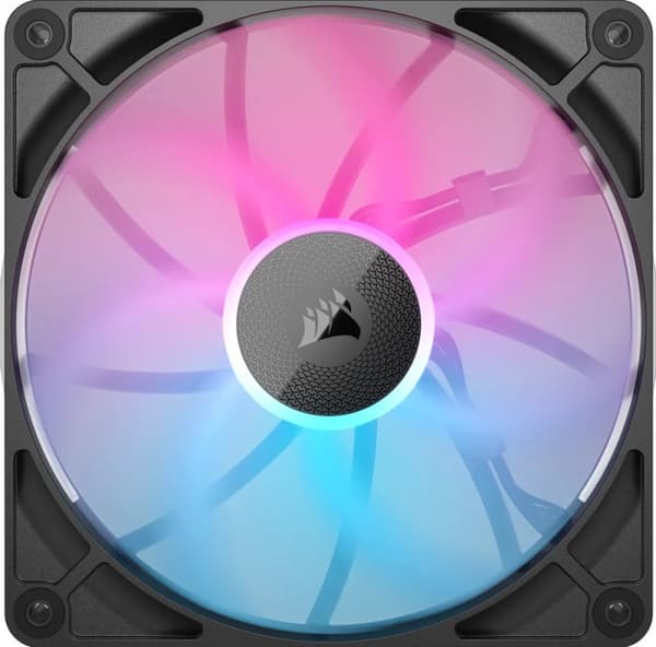 Corsair iCUE LINK RX140 RGB datorfodral fläkt 14 cm Svart 1 st (CO-9051019-WW) Svart