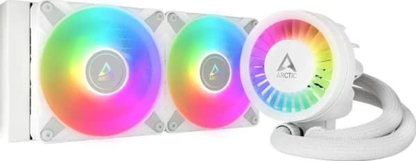 ARCTIC Liquid Freezer III 240 A-RGB - Multikompatibel alt-i-en CPU-vandkøler med A-RGB (ACFRE Hvid